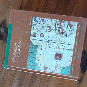 Civilization Past and Present sixth edition textbook. Good condition.